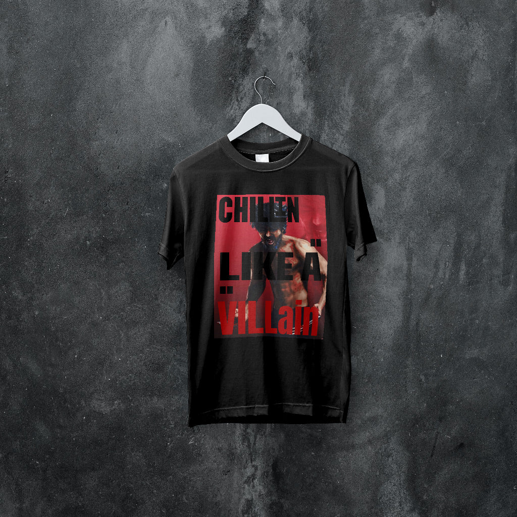 Chillin Like a Villain Oversized T-Shirt