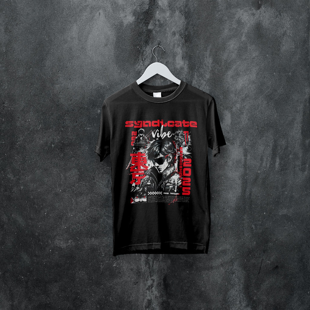 Drip Neo Tokyo Oversized T-Shirt