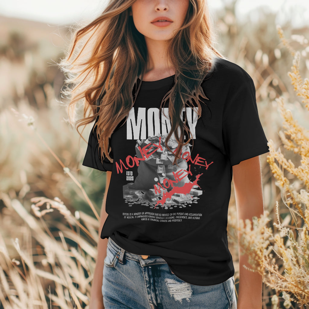 Money Oriented Drip Oversized T-Shirt