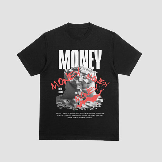 Money Oriented Drip Oversized T-Shirt