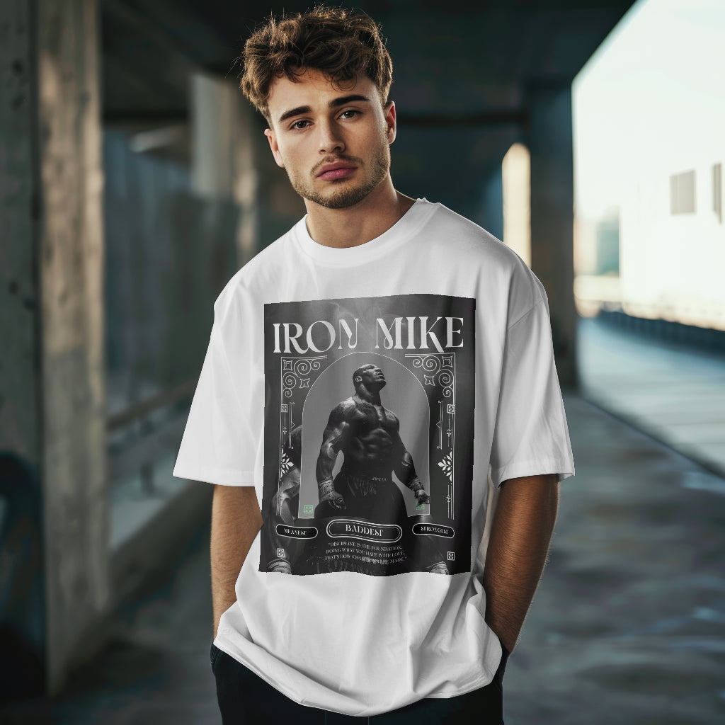 Tribute to Iron Mike Oversized T-shirt