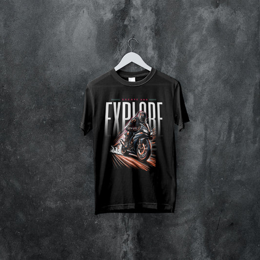 Escape and Explore Oversized T-Shirt