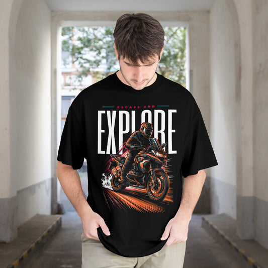 Escape and Explore Adventure Oversized T-Shirt