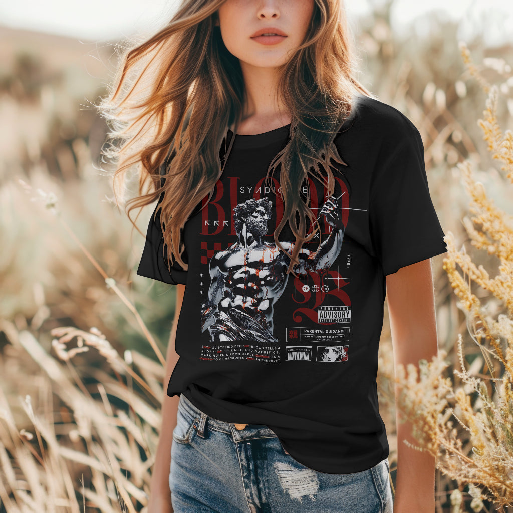 Drip Blood Oversized T-Shirt