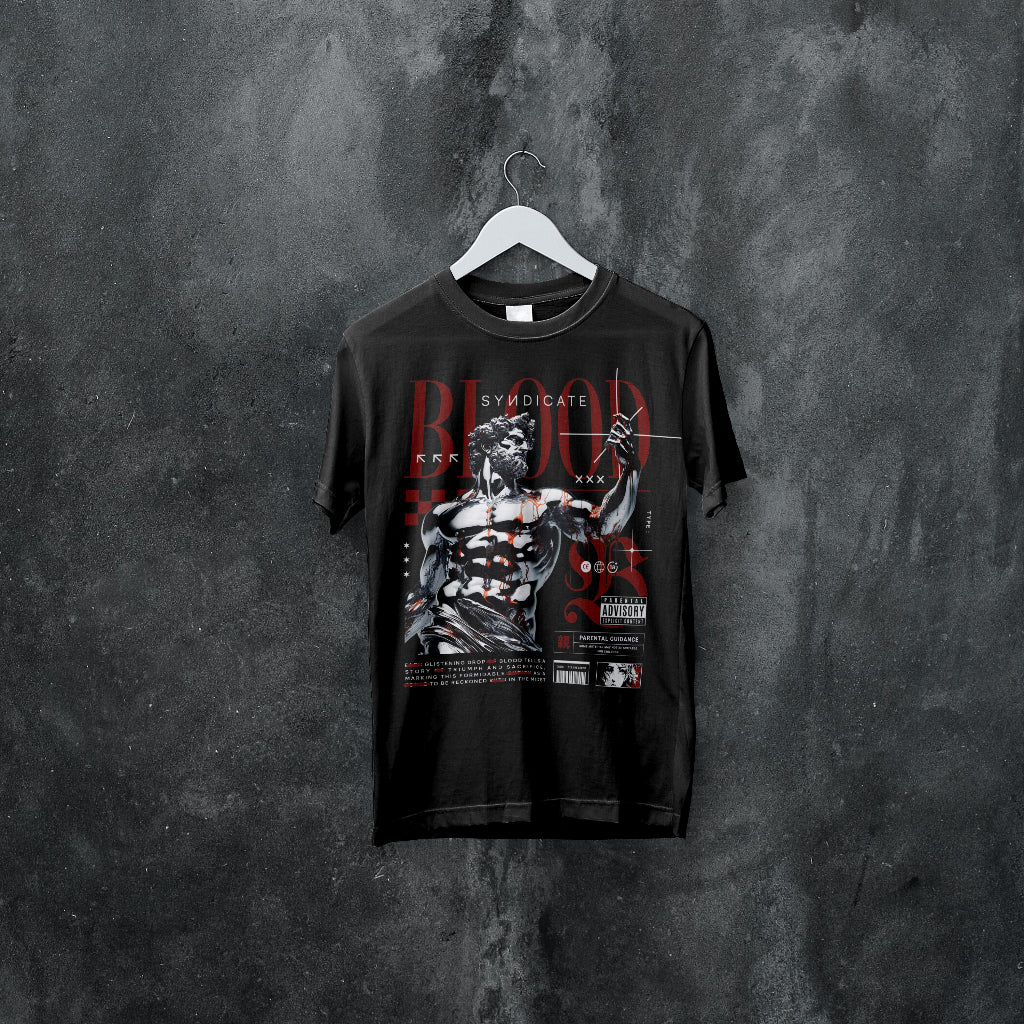 Drip Blood Oversized T-Shirt