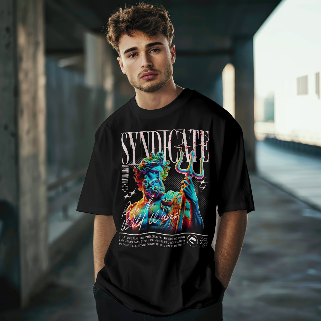 Drip Poseidon Oversized T-Shirt