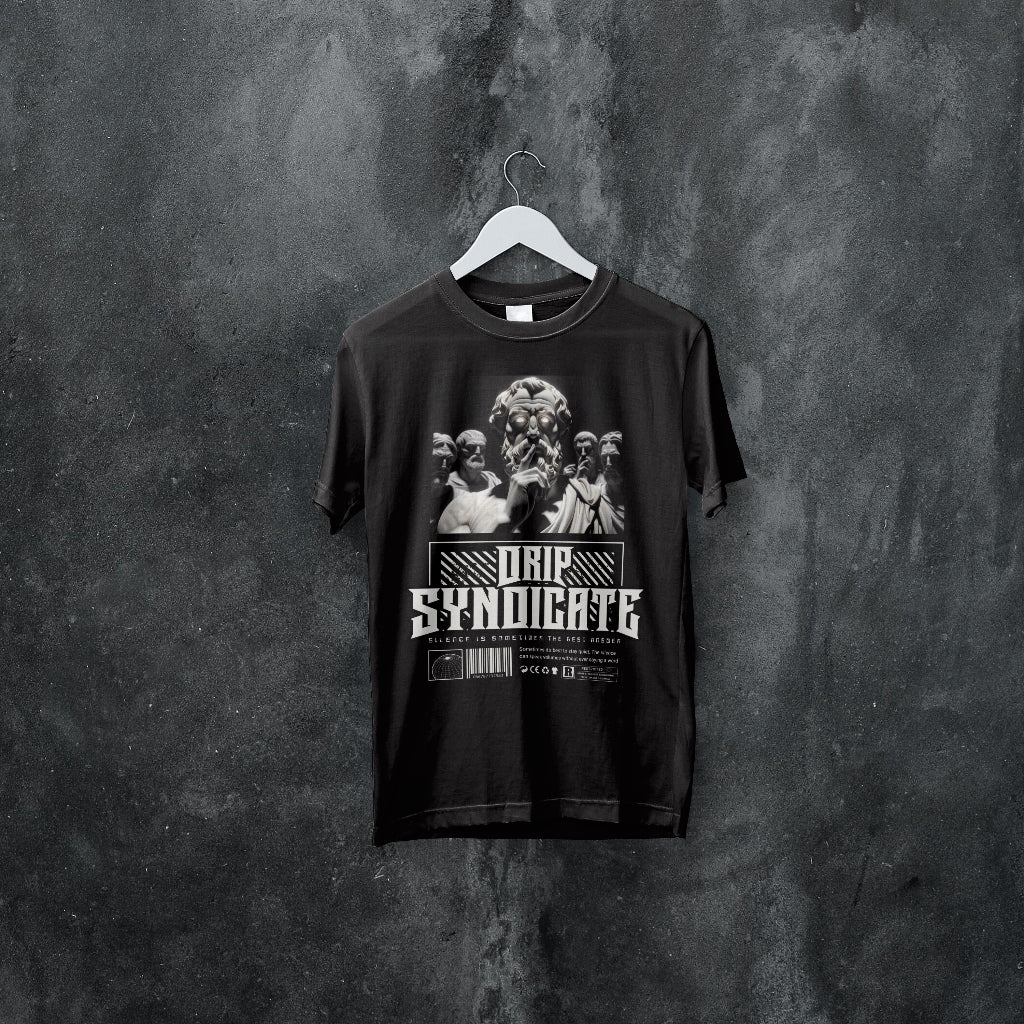 The Silent Greek Syndicate Oversized T-Shirt