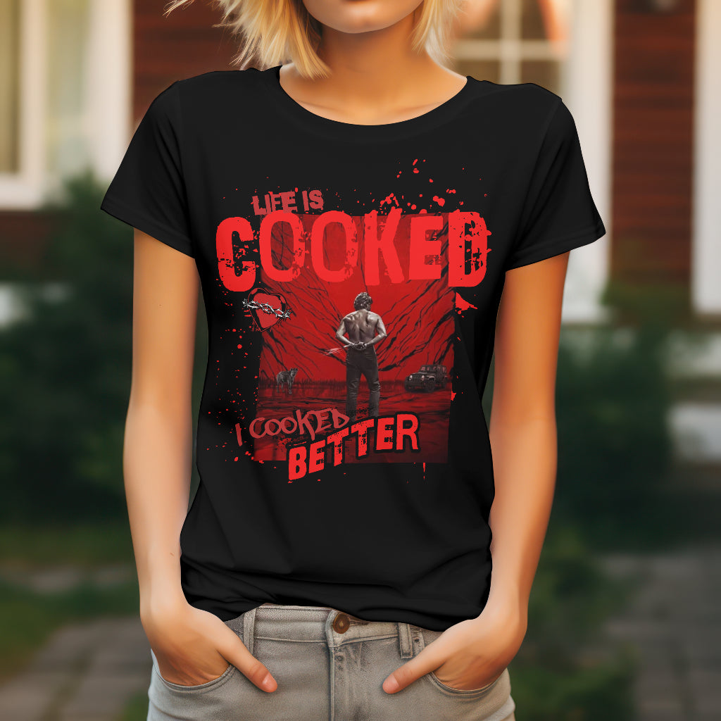 I Cooked Better Oversized T-shirt