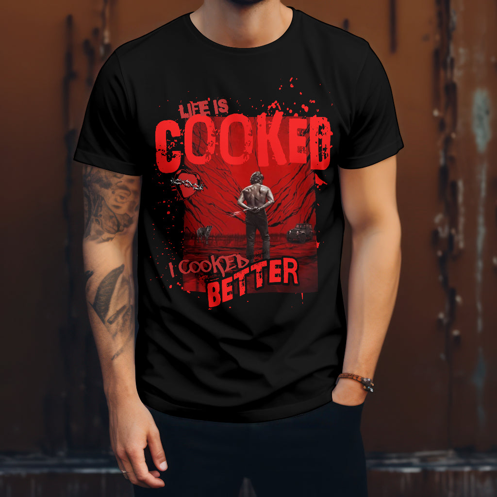 I Cooked Better Oversized T-shirt