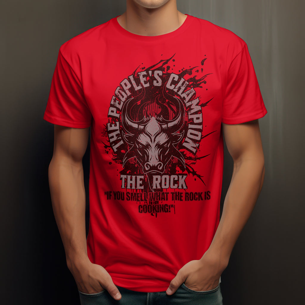 Rebel Raw Edition- The Rock Oversized T-Shirt