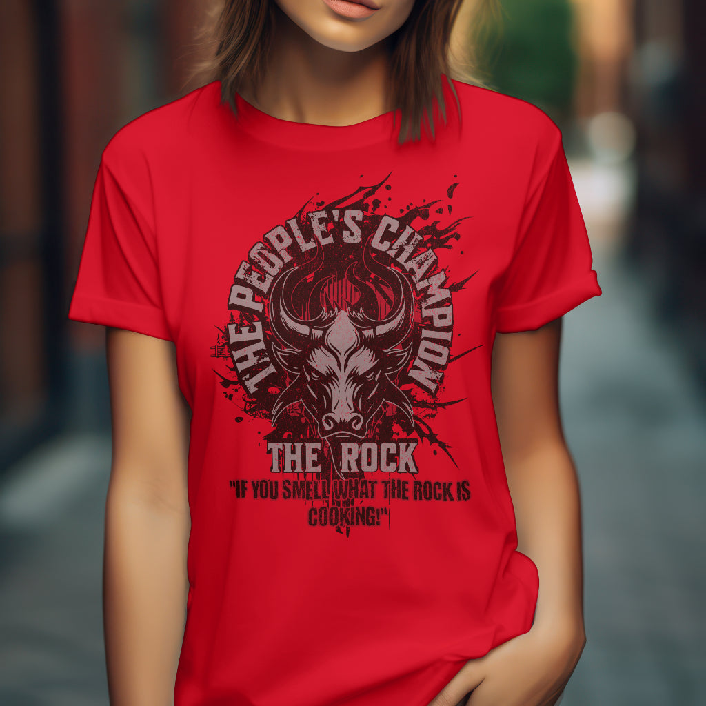 Rebel Raw Edition- The Rock Oversized T-Shirt