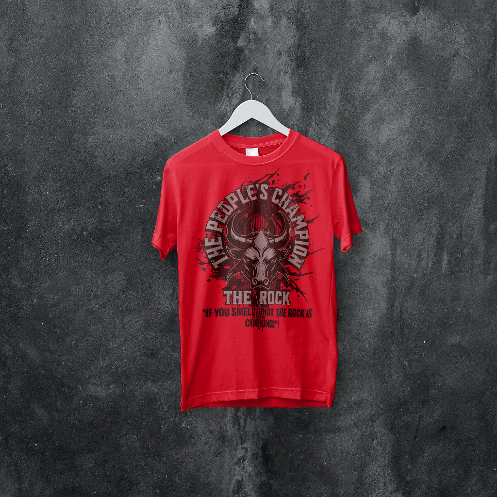 Rebel Raw Edition- The Rock Oversized T-Shirt