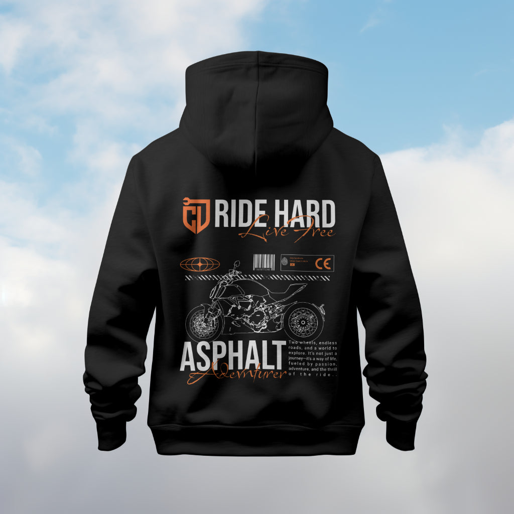 CV Ride Hard Combo Hoodie & T-Shirt