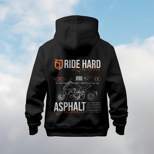 CV Ride Hard Live Free Hoodie